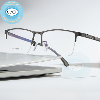 Gọng kim loại nam mã 34731